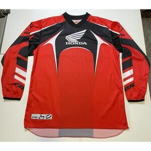 Vintage Honda Fox Racing Motocross Jersey Honda CR mens size XL